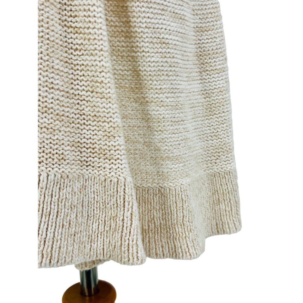 RARE Free People Boho Sleeveless Hooded Textured Knit Cardigan | Coastal Grandma - Picture 9 of 11